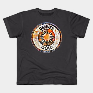 Denver Gold Football Kids T-Shirt